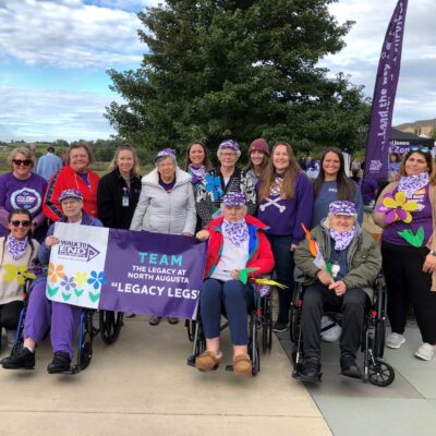 The Legacy at North Augusta Walk to End Alzheimer’s Team | National Lutheran Communities & Services